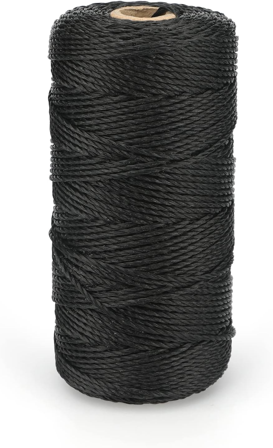 Schwarze Nylonschnur 130 M – 2 Mm – Wetterfest – Für Gartenarbeit, Camping, Heimwerken Und Basteln