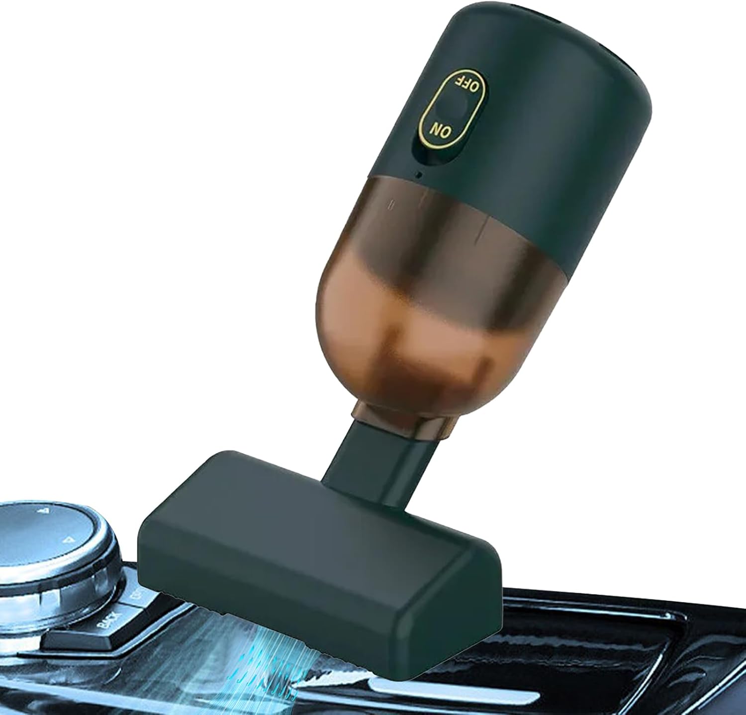Tragbarer Staubsauger – 1 Stück – Abs-kunststoff – Usb-aufladbar – Für Auto Und Büro – Schwarz