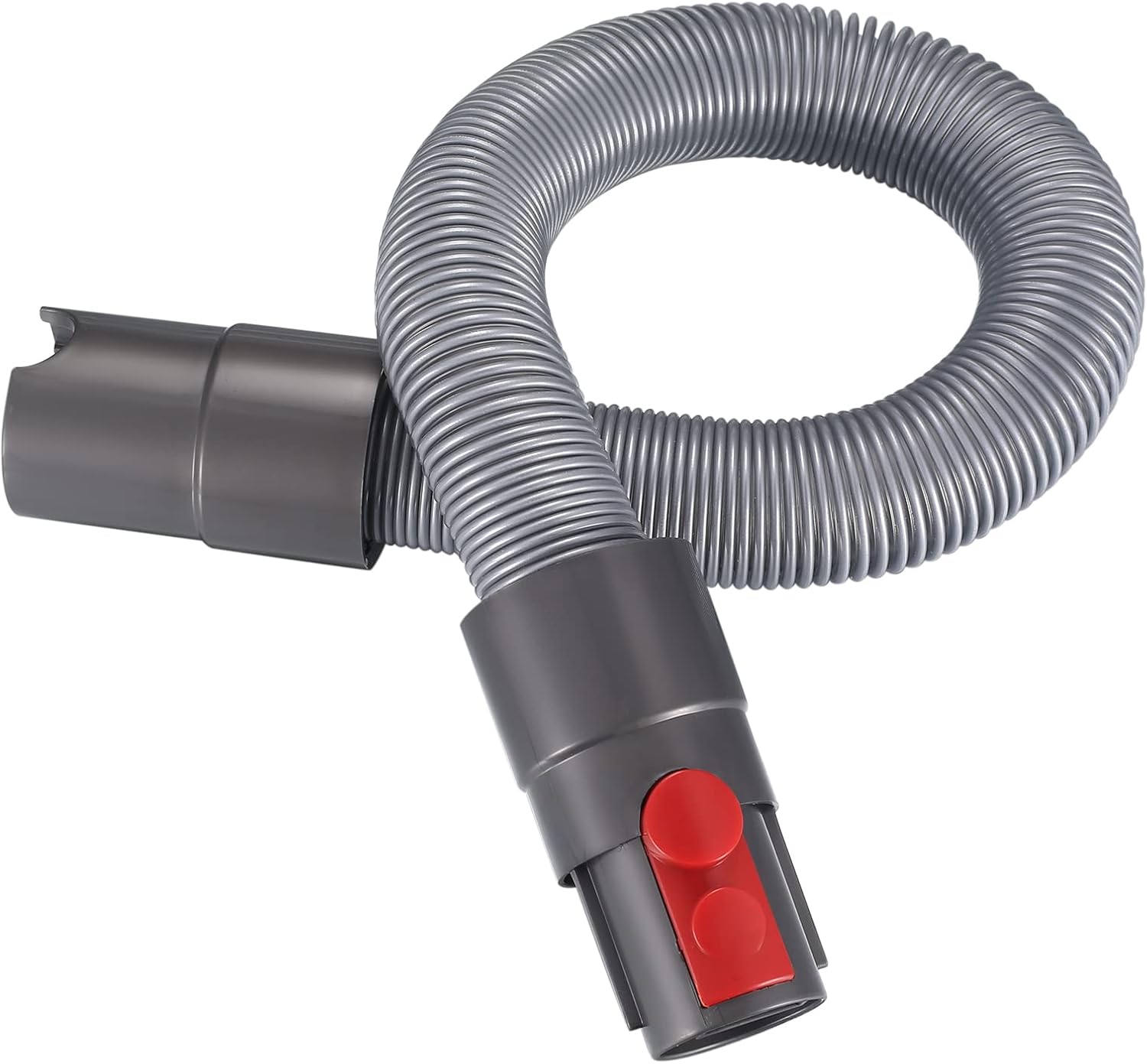 Staubsauger-verlängerungsschlauch – 1 Stück – Kunststoff – Flexibel 52–172 Cm – Für Dyson V7, V8, V10, V11 – Schwarz