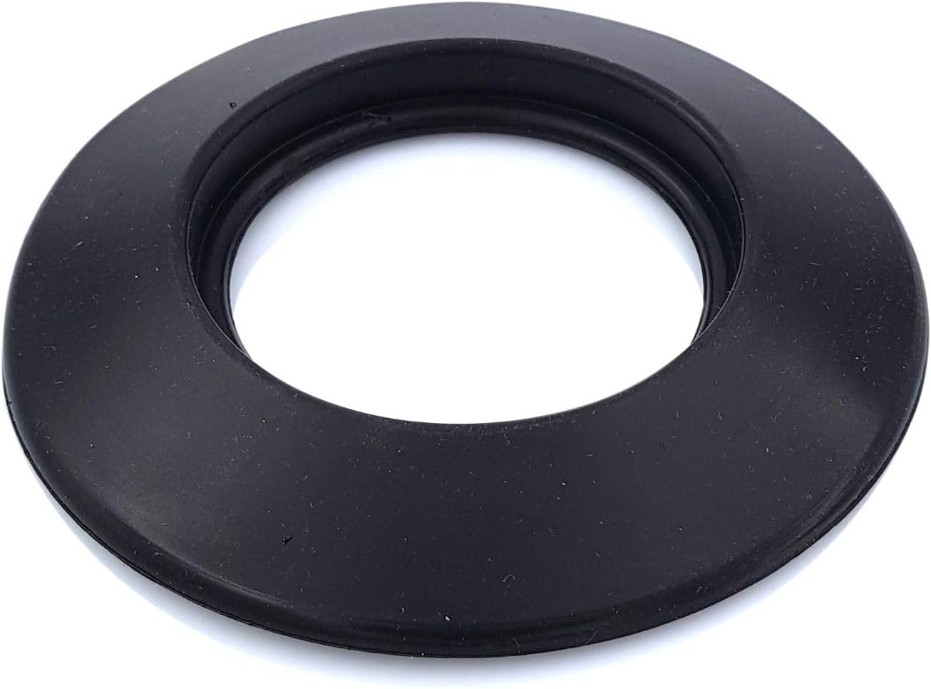 Wandrosette – 1 Stück – Schwarzes Silikon – Hitzebeständig – Für Heizkessel Und Öfen – Durchmesser 80 Mm