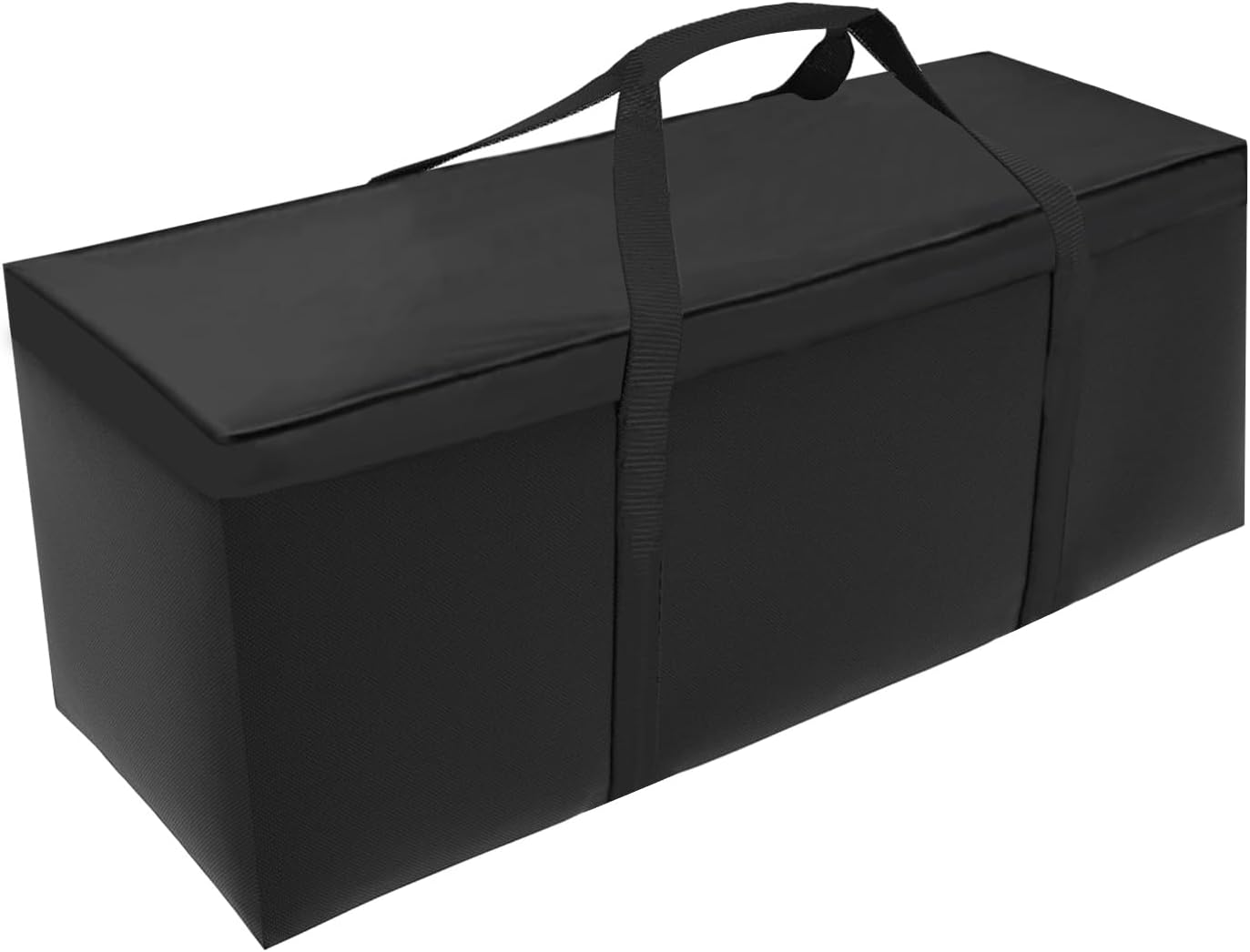 Aufbewahrungstasche Für Gartenkissen – 1 Stück – 600d Oxford-gewebe – Wasserdicht Und Uv-beständig – Für Garten, Terrasse Und Dekoration – Schwarz, 200 X 60 X 75 Cm