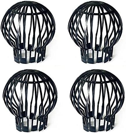Dachrinnenabdeckungen – 4er-pack – Robustes Polypropylen – Filtert Laub Und Schmutz – Für Haus Und Garten – 11 X 14,5 Cm