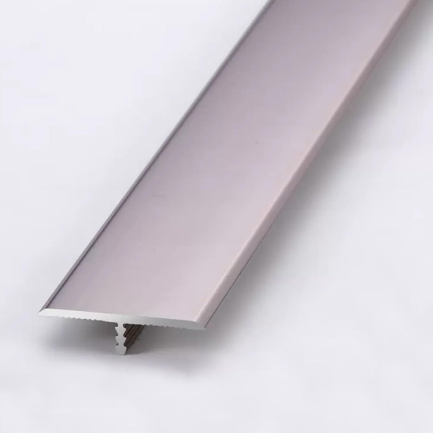 T-förmiges Übergangsprofil – 1-teilig – Eloxiertes Aluminium – Sicherer Bodenanschluss – Für Innenräume Und Schwellen – 90 Cm, Schwarz