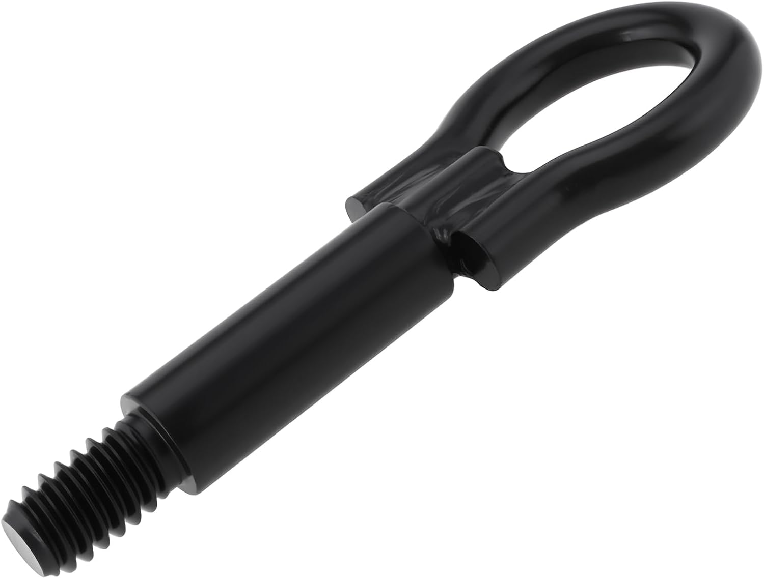 Schwarzer Abschlepphaken – 1 Stück – Geschmiedeter Stahl – Präzise Gewindebefestigung – Für Opel Corsa, Astra, Meriva – Kompatibel Mit Modellen Von 2001–2015