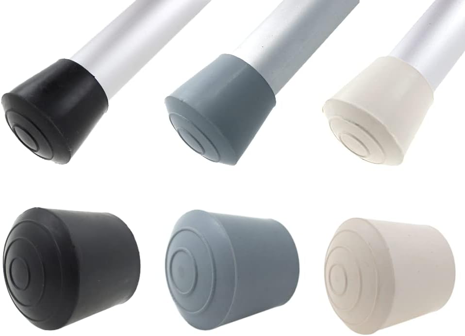 Menge: 16 Gummikappen – Für Tisch-, Stuhl- Und Möbelbeine – Verschiedene Farben Und Größen Erhältlich (19 Oder 20 Mm, Schwarz) – Von