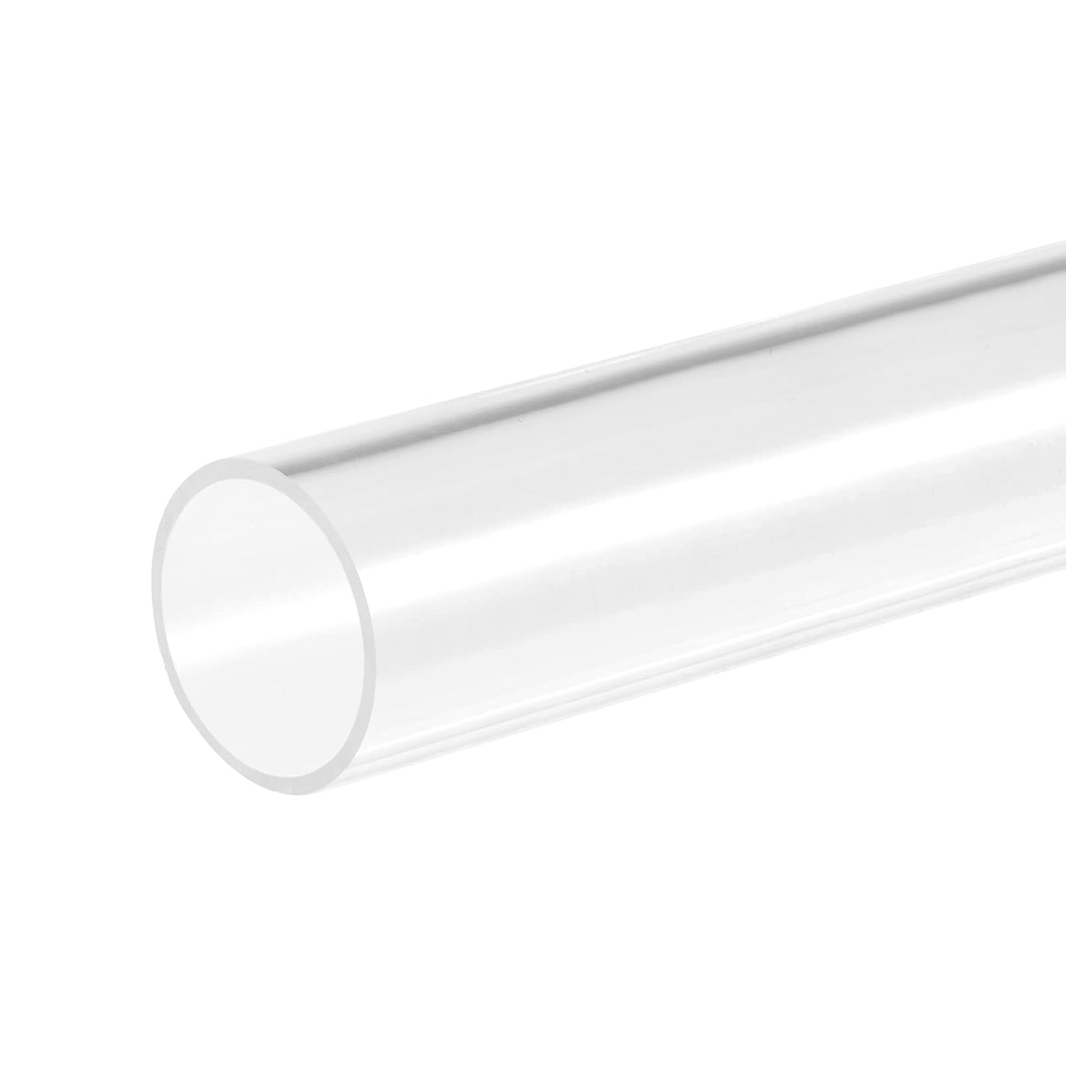 Starres Acrylrohr – 1 Stück – Transparent – Schlagfest – Für Aquarien Und Sanitärinstallationen – 40 Mm X 200 Mm