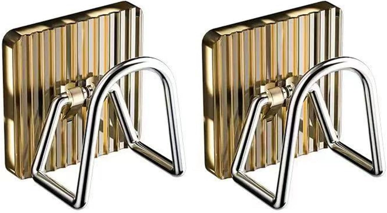 Küchenschwammhalter – 2er-set – Edelstahl – U-förmiges Design, Wasserdicht Und Mit Abfluss – Aufbewahrung Für Spüle Und Badezimmer – Transparentes Gelb