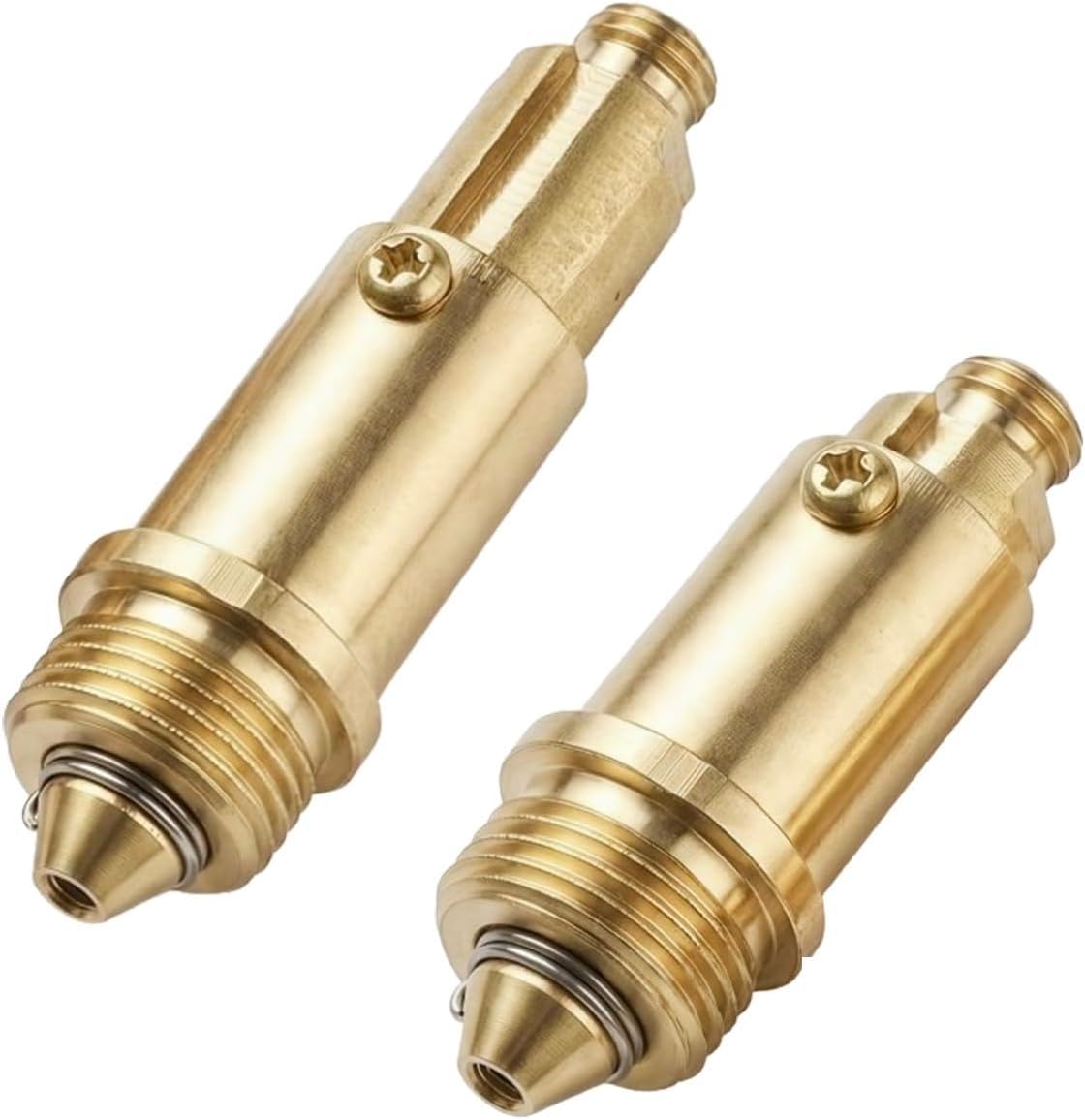 Ablaufgarnitur Für Waschbecken – 2er-set – Massives Messing – Klick-klack-federmechanismus – Für Bad Und Küche – Universell