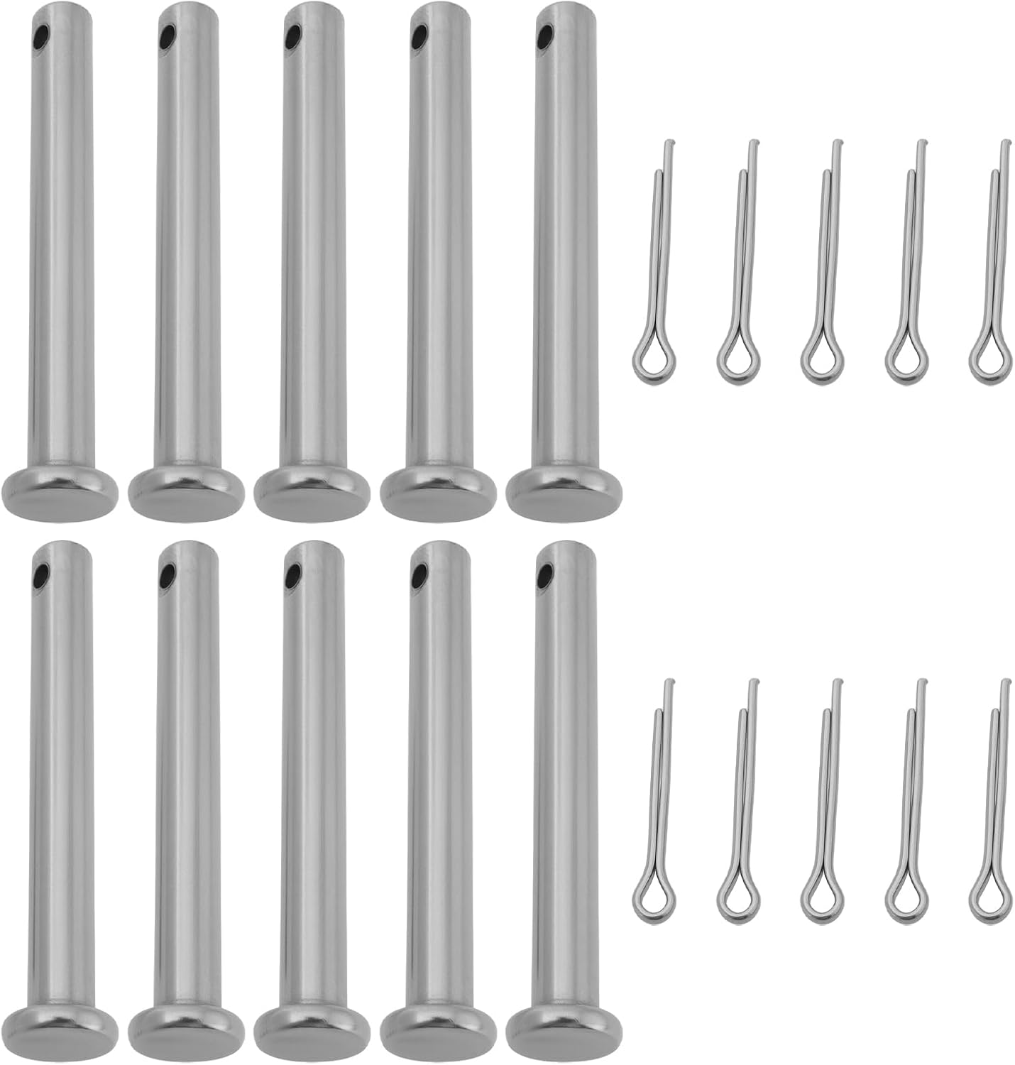Scherbolzen – 10er-pack – Edelstahl 304 – Mechanischer Schutz – Für Schneefräsen – 4,7 Cm