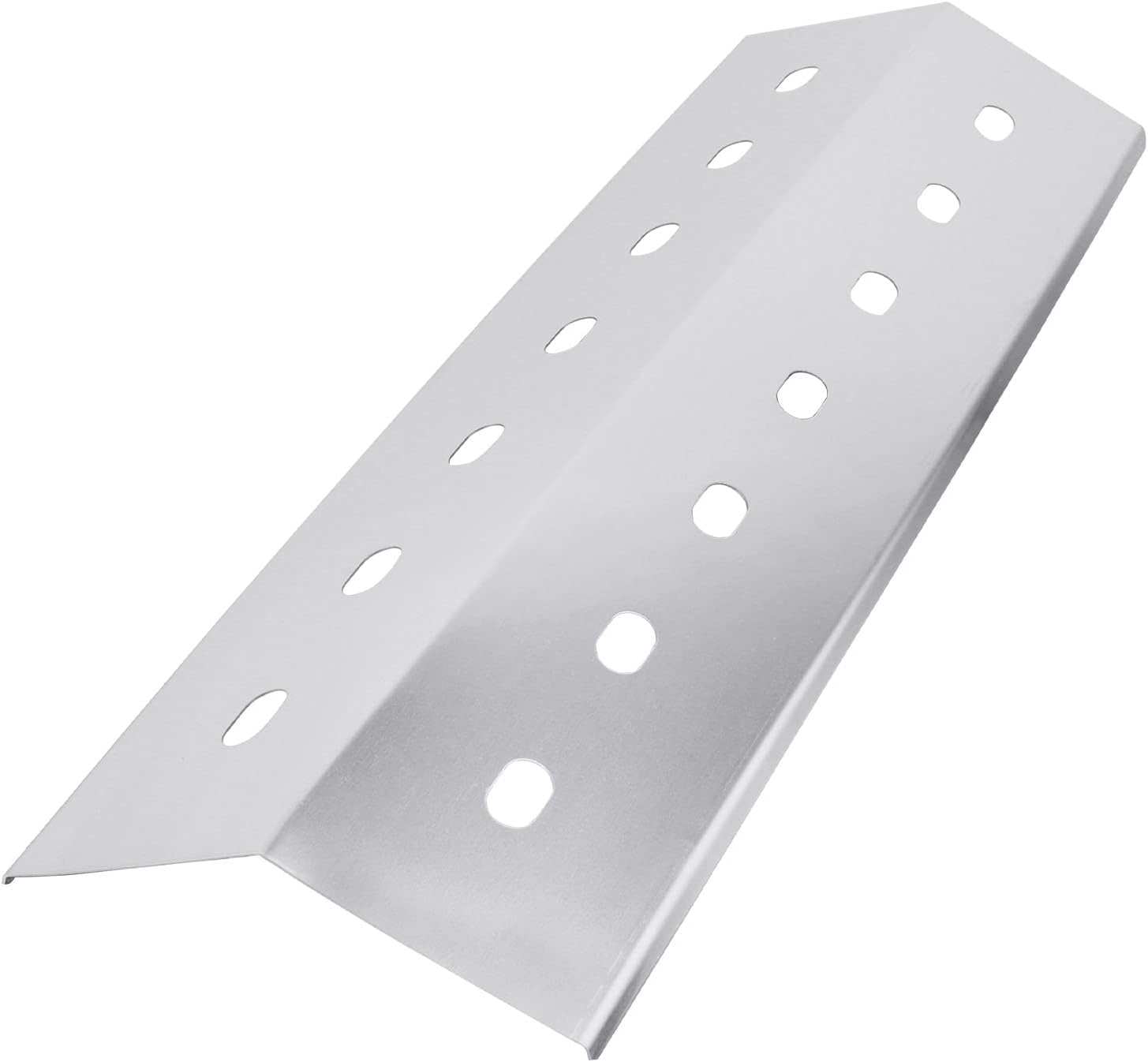Brennerabdeckung – 1 Stück – Edelstahl – Gleichmäßige Wärmeverteilung – Für Gasgrill – 41 X 14 Cm