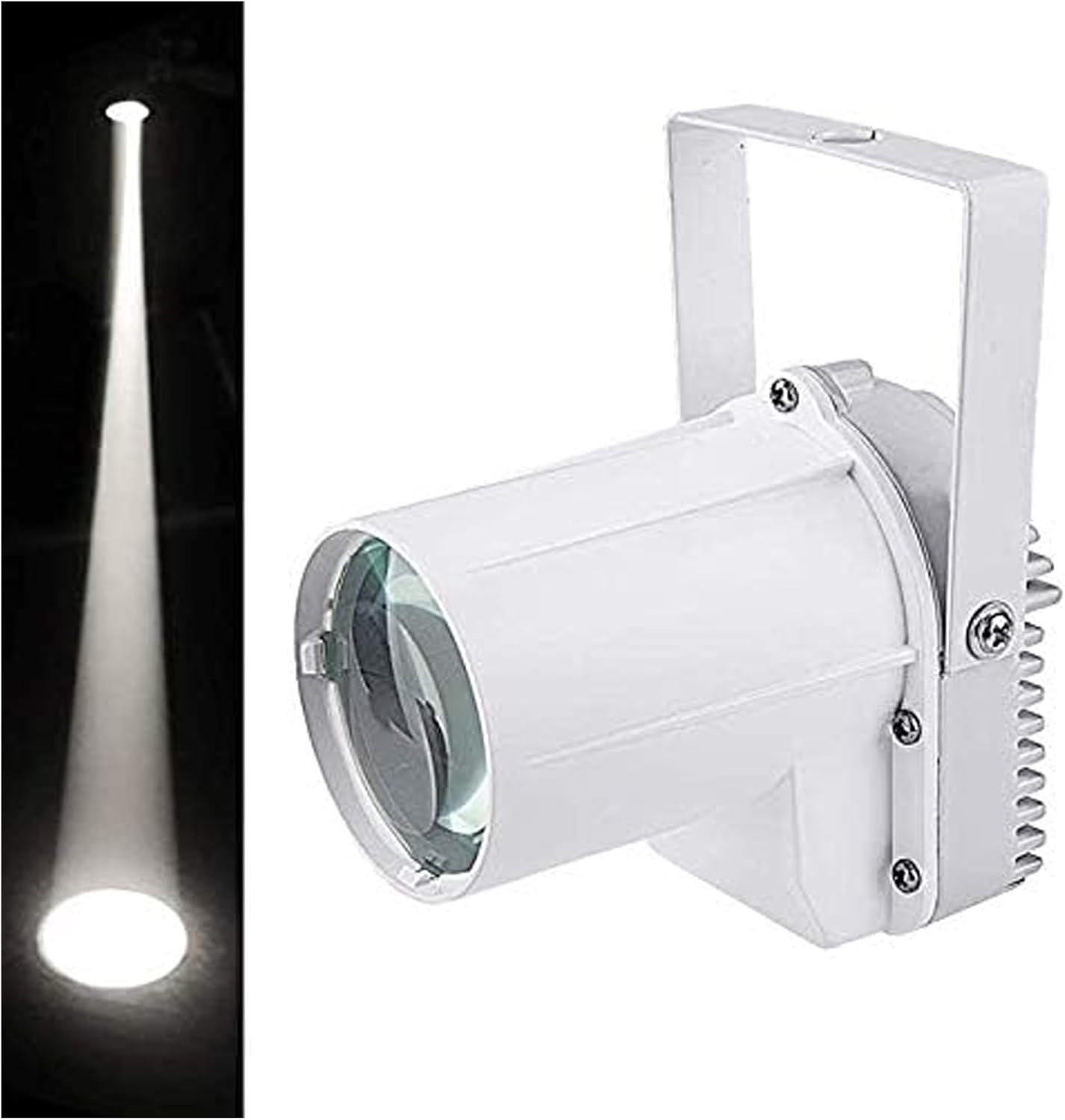 5w Led-punktprojektor – Weiß – Schmaler Lichtstrahl – Für Discokugeln Und Djs