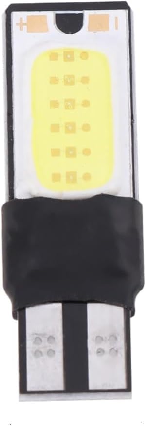 W5w Led-lampe – 10er-pack – Cob – 6000k Weiß – Can-bus-fehlerfrei – Universell Für Autos – 7,8 X 4 X 1,5 Cm