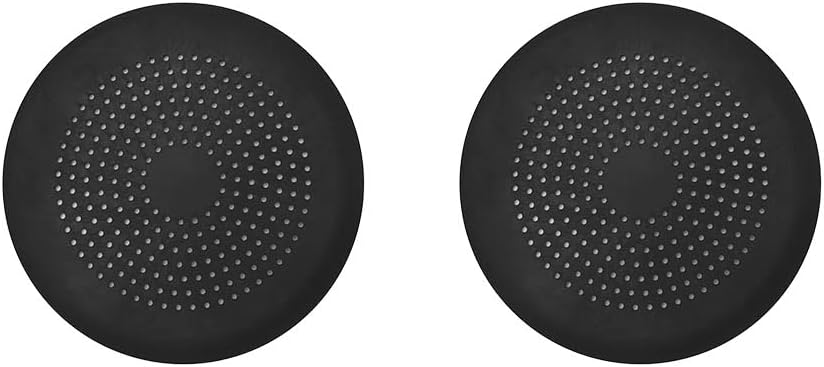 Silikon-abflusssieb – 2 Stück – Flexibel Und Langlebig – Haarfänger Mit Saugnäpfen – Küche/bad – Weiß, 14,9 Cm