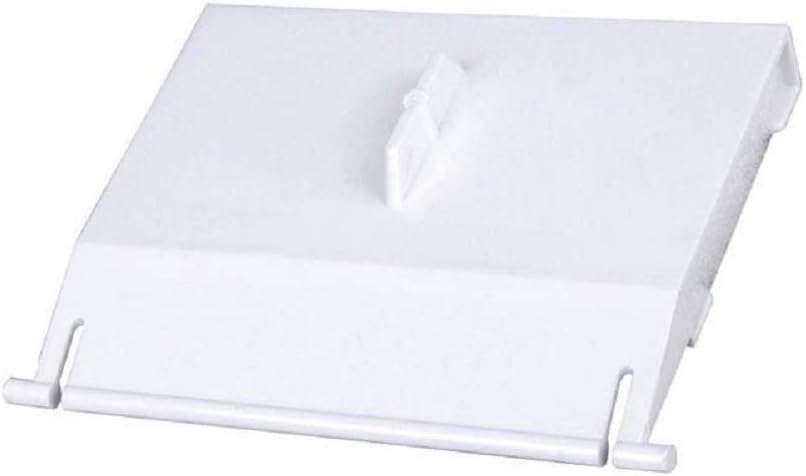 Skimmerklappe – 1 Stück – Weißer Kunststoff – Ersatzteil S1 – Für Aufstellpools – 14,5 X 12 Cm