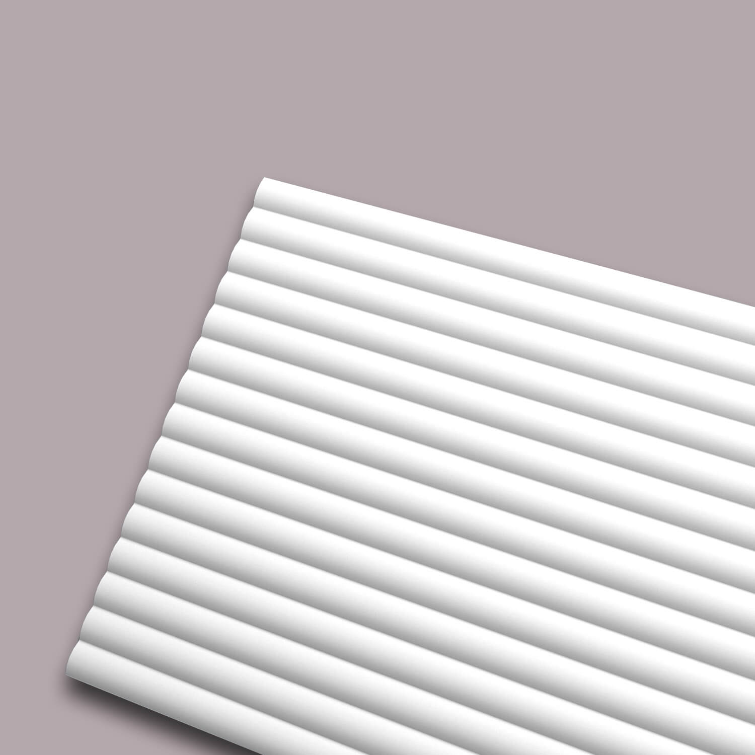 3d Wandpaneel Nmc Canopée S 2600 Wallstyl Noel Marquet Wandvertäfelung Akustikpaneel Zierelement Wandleiste Stuckleiste Zierleiste Modernes Design Weiß 2,6 M
