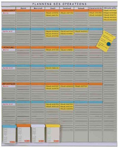 Nobo Planungsset Whiteboard 77 2 X 96 Cm