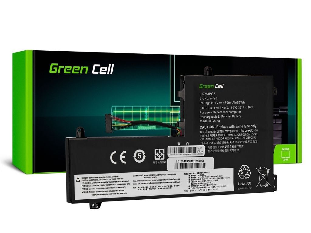 Green Cell Akku L17c3pg1 Für Lenovo Legion Y530 & Y540 Serie