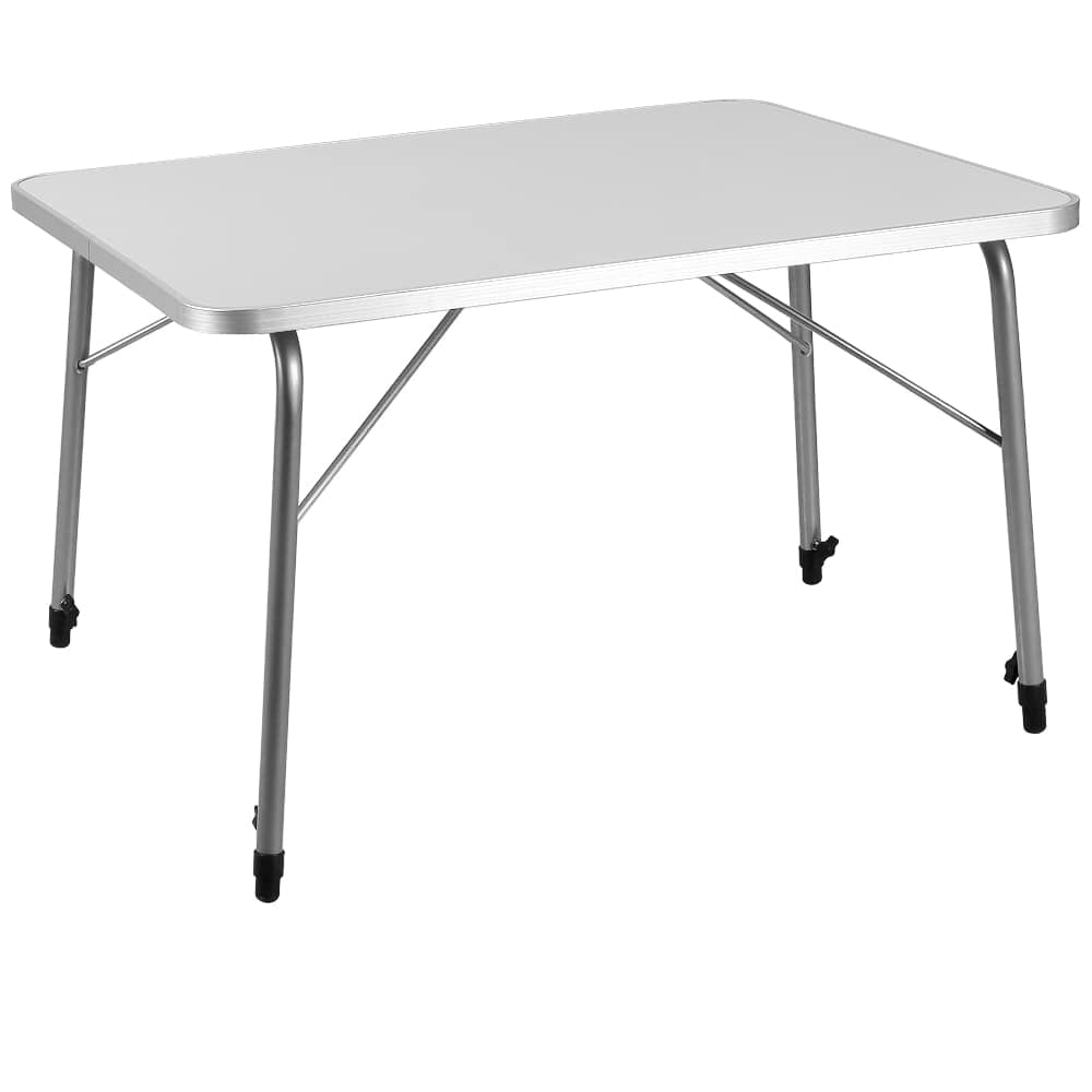Hohenverstellbarer Klappbarer Campingtisch Aluminium 80 X 60 Cm 230419600