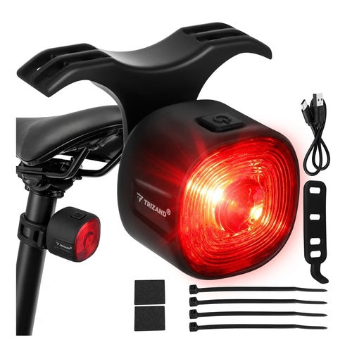 Red Led Rear Bike Light Usb C 6 Modes Ip66 Waterproof 227458854 227458854