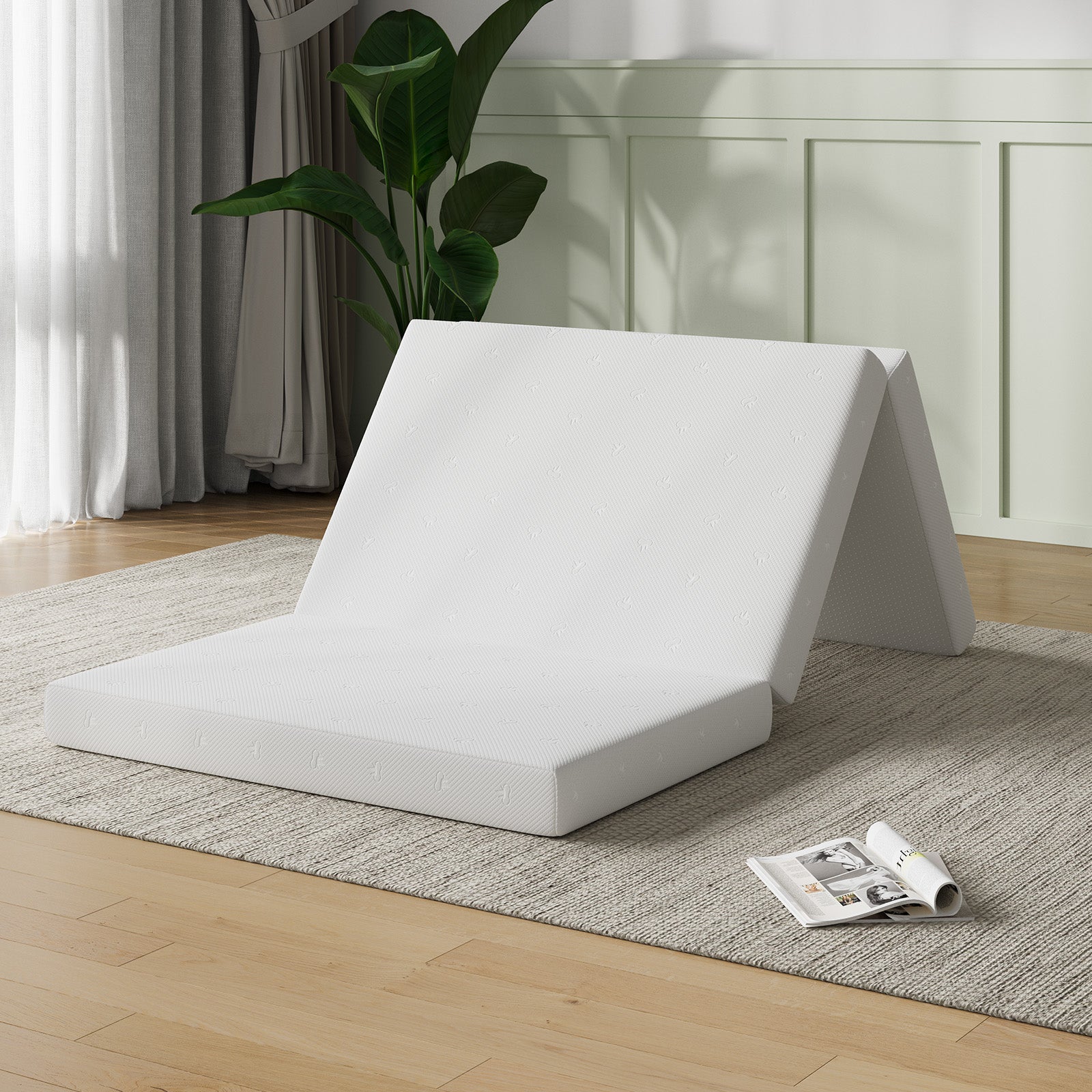 Novilla 10 Cm Dicke Faltmatratze, 3-lagig Aus