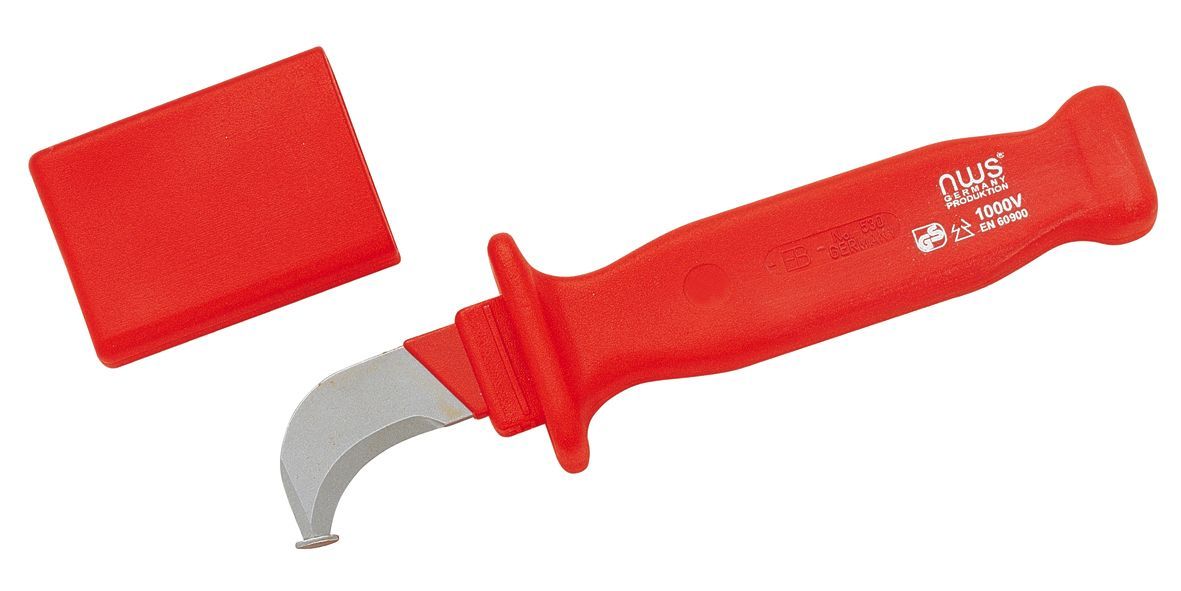 Abisoliermesser Nws Klinge 40 Mm Rot 190 Mm