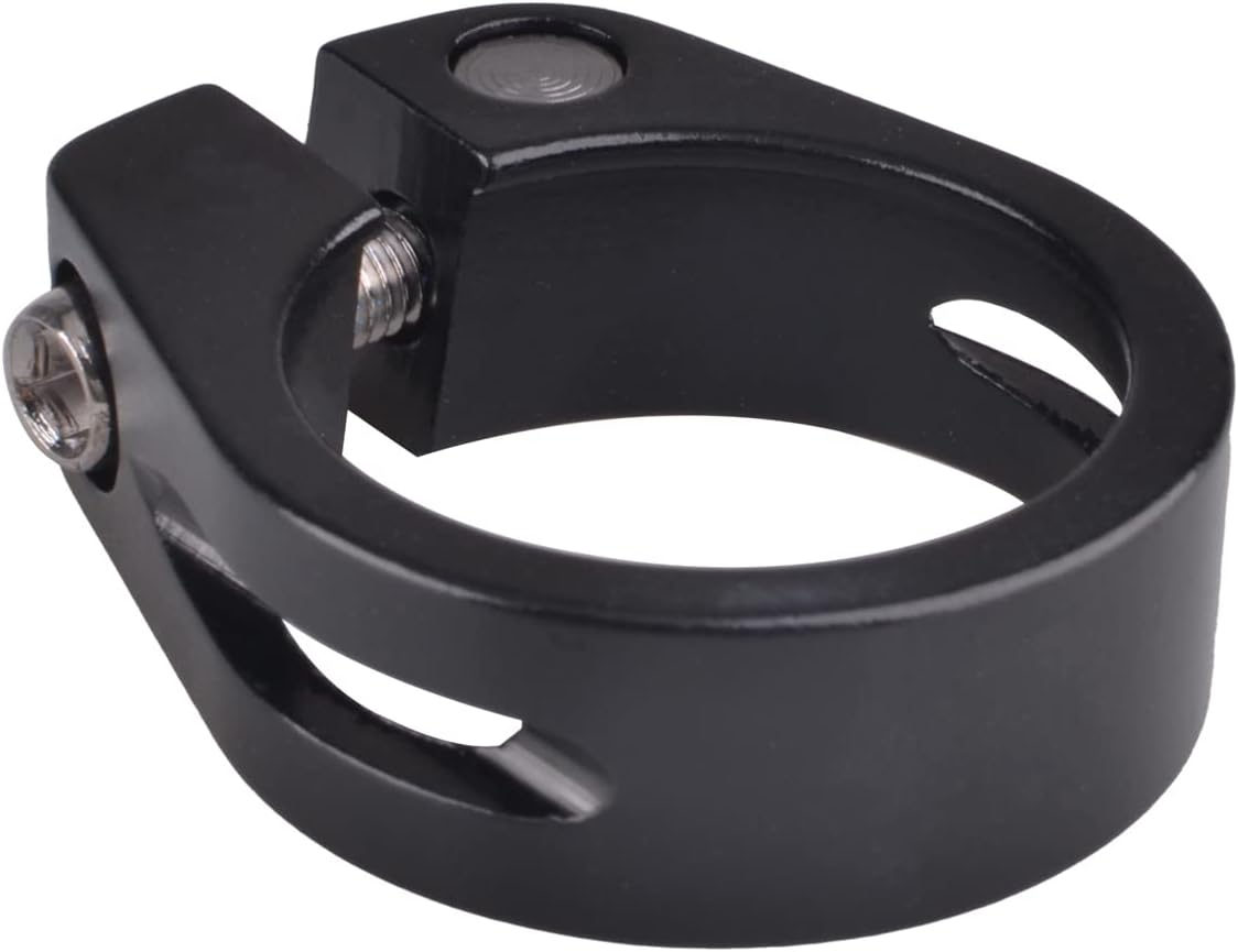 Schwarze Sattelstützenklemme Aus Aluminiumlegierung, 31,8 Mm, Für Mountainbikes