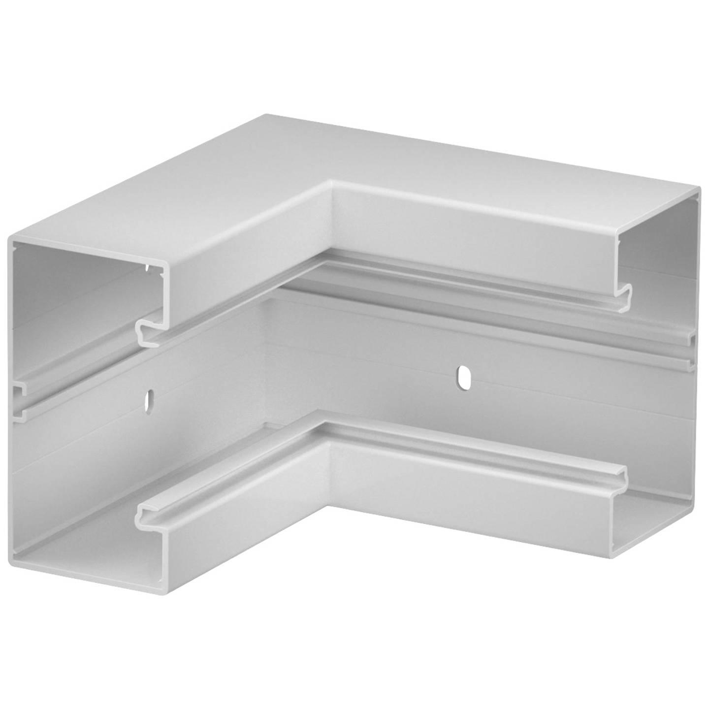 [gebraucht] B-ware Obo Bettermann Montagezubehör Inneneck 130mm X 70mm Lichtgrau 1 Stück Zubehör