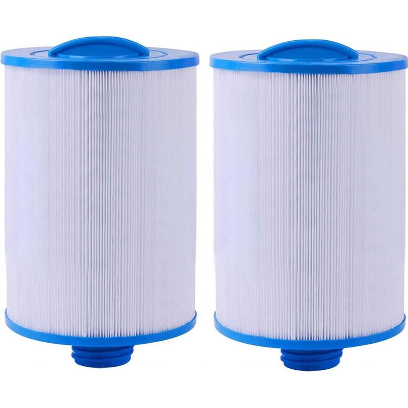 Lot De 2 Cartouches De Filtre Pour Spa – Diamètre 150 Mm – Hauteur 241 Mm – Surface Filtrante 45 M² – Compatible Pleatco Pww50p3, Unicel 6ch-940