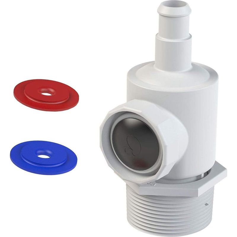 Connecteur Uwf Pour Nettoyeurs De Piscine Polaris 180, 280, 380 – Disque De Restriction Pour Réguler Le Débit D'Eau – Raccord Mural Universel