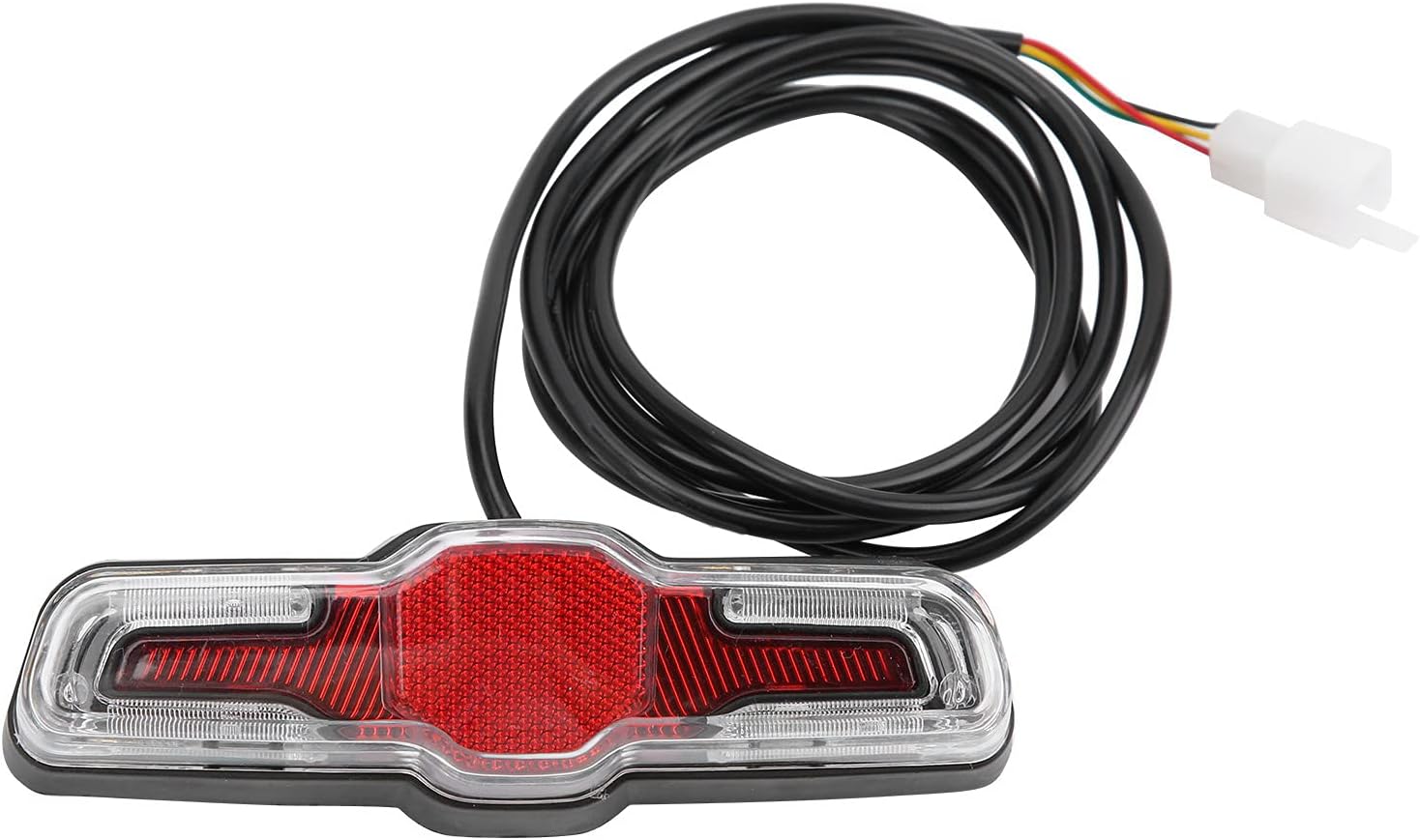 Rücklicht Für E-bikes, 5 Leds, Abs, 36 V, 48 V, 60 V, Nabenmotor, Sicherheitszubehör Für Nachtfahrten