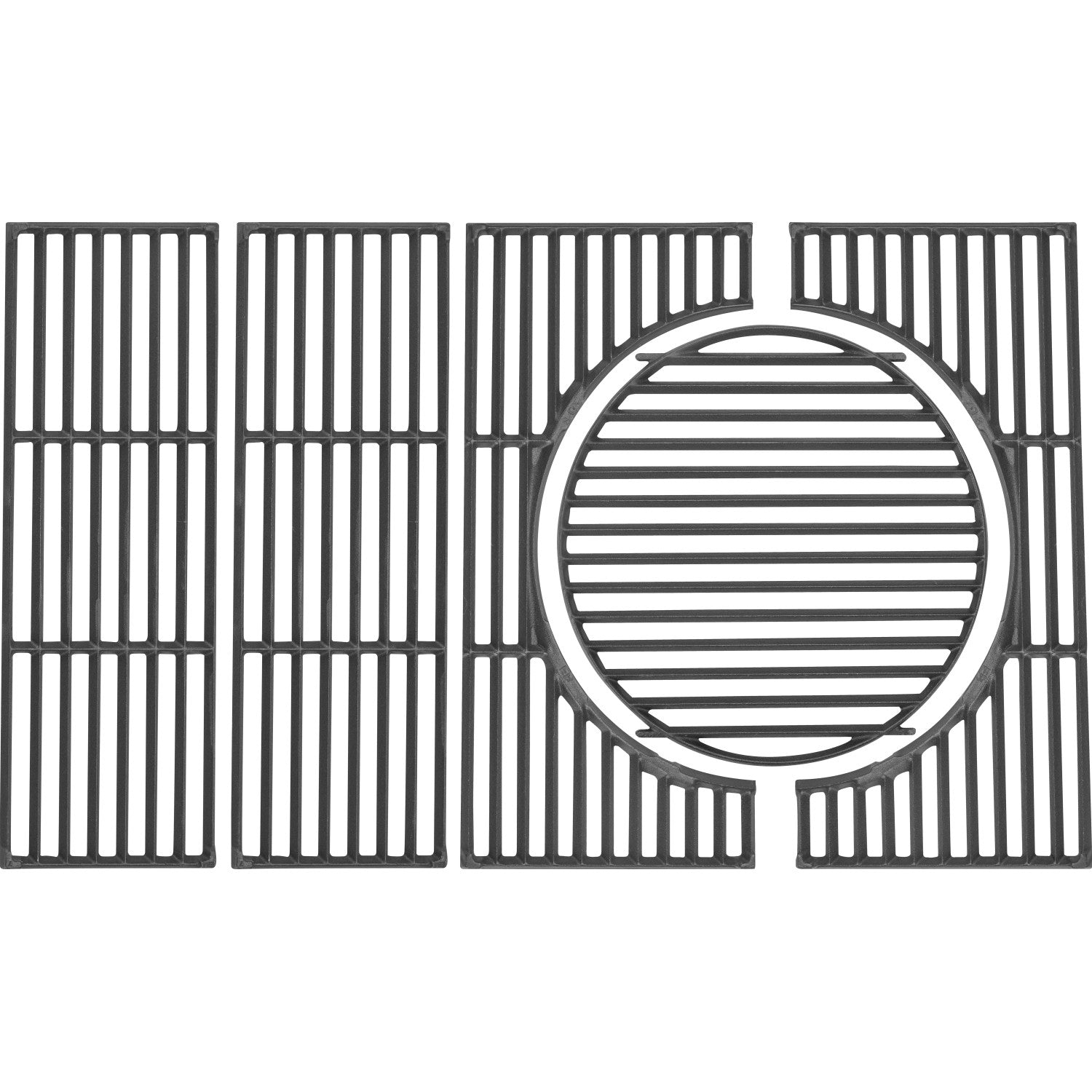 [gebraucht] B-ware Modulares Gusseisenrost Für Jamestown Gasgrill Knox Ii 4-brenner Grillrost Set