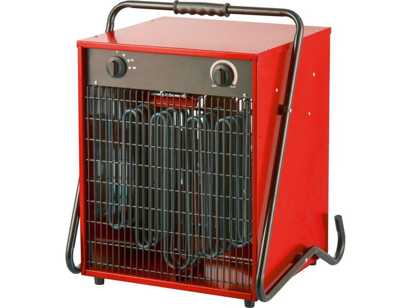 [gebraucht] B-ware Industrieheizlüfter Hot Air Estrup 15000w Gebläseheizer Ip24 Innen Außenbetrieb