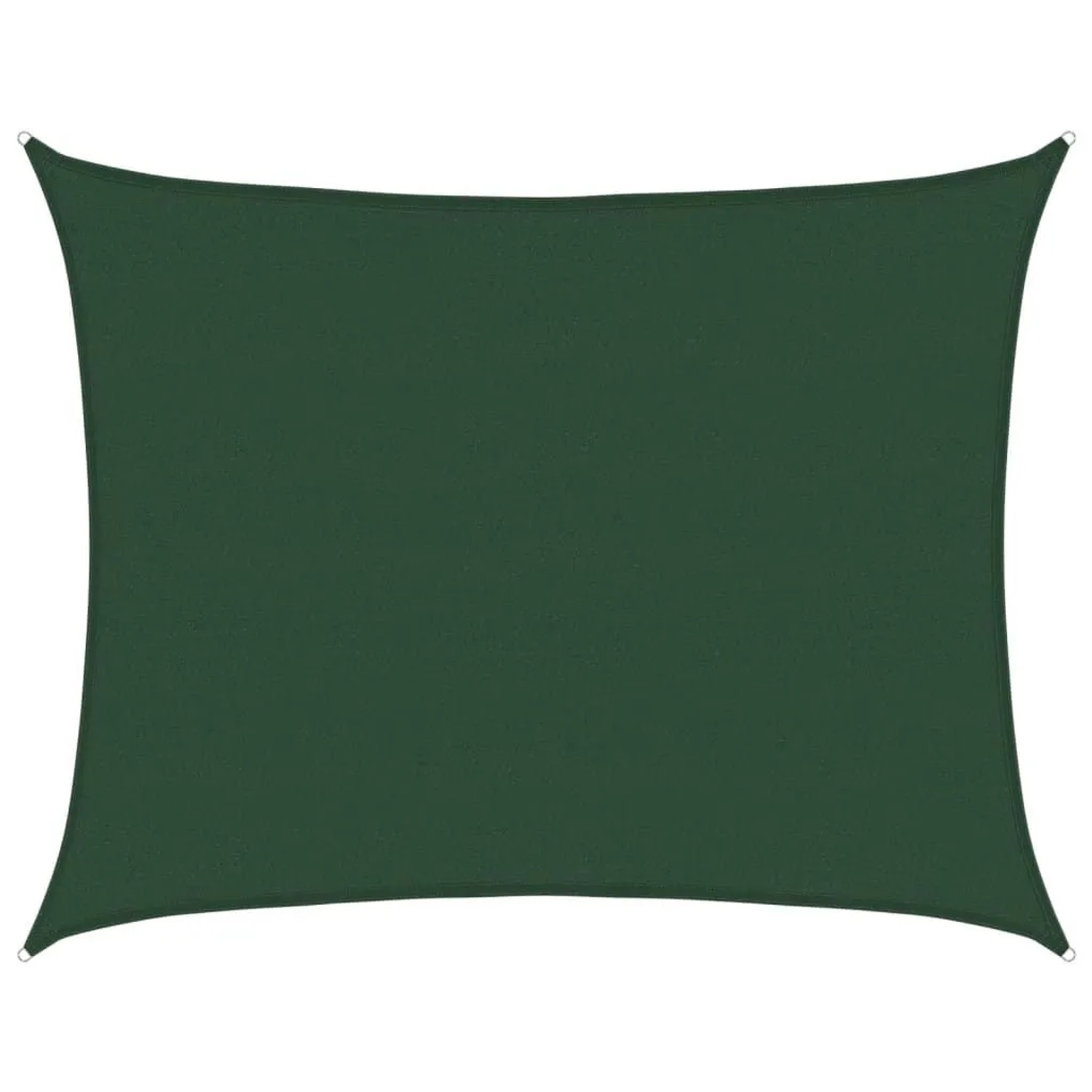 Sonnensegel 160 G/m² Dunkelgrün 6x7 M Hdpe Vidaxl