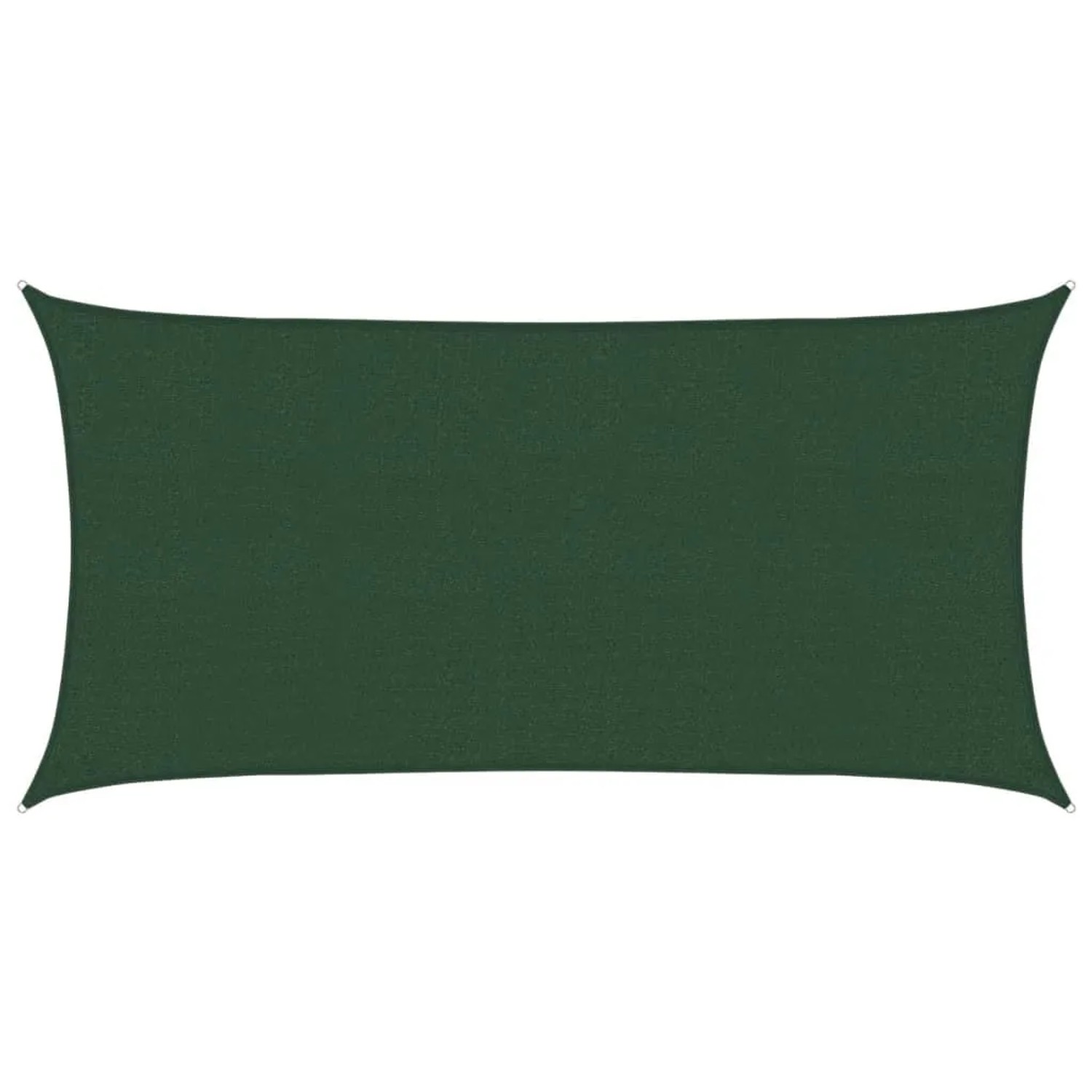 Sonnensegel 160 G/m² Dunkelgrün 2x4 M Hdpe Vidaxl