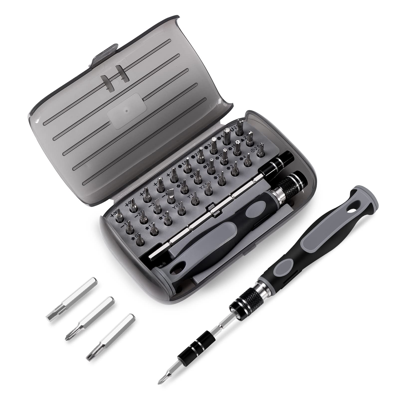 32-in-1 Magnetisches Präzisionsschraubendreher-set Magnetisches Mini-schraubendreher-reparaturset Für Pc, Tablet, Laptop, Brille, Uhr, Smartphone