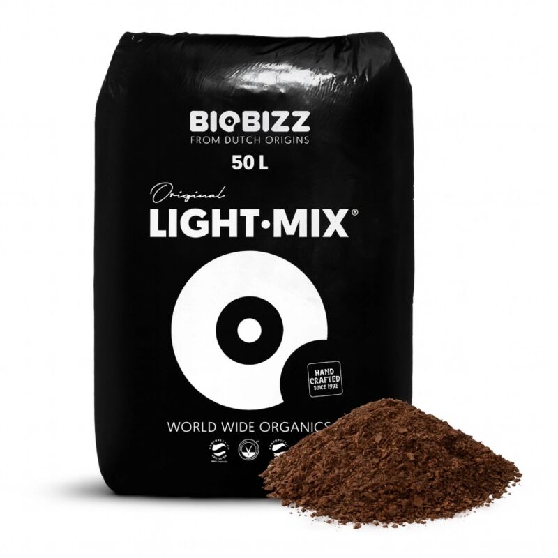 Biobizz Light Mix 50 Liter Bio Erde Blumenerde Pflanzerde Substrat