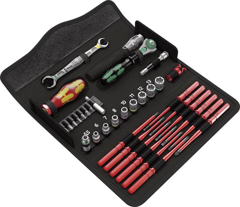 [gebraucht] B-ware Wera Vde Kraftform Handhalter Set 35tlg Mit Wechselklingen Und Werkzeugen