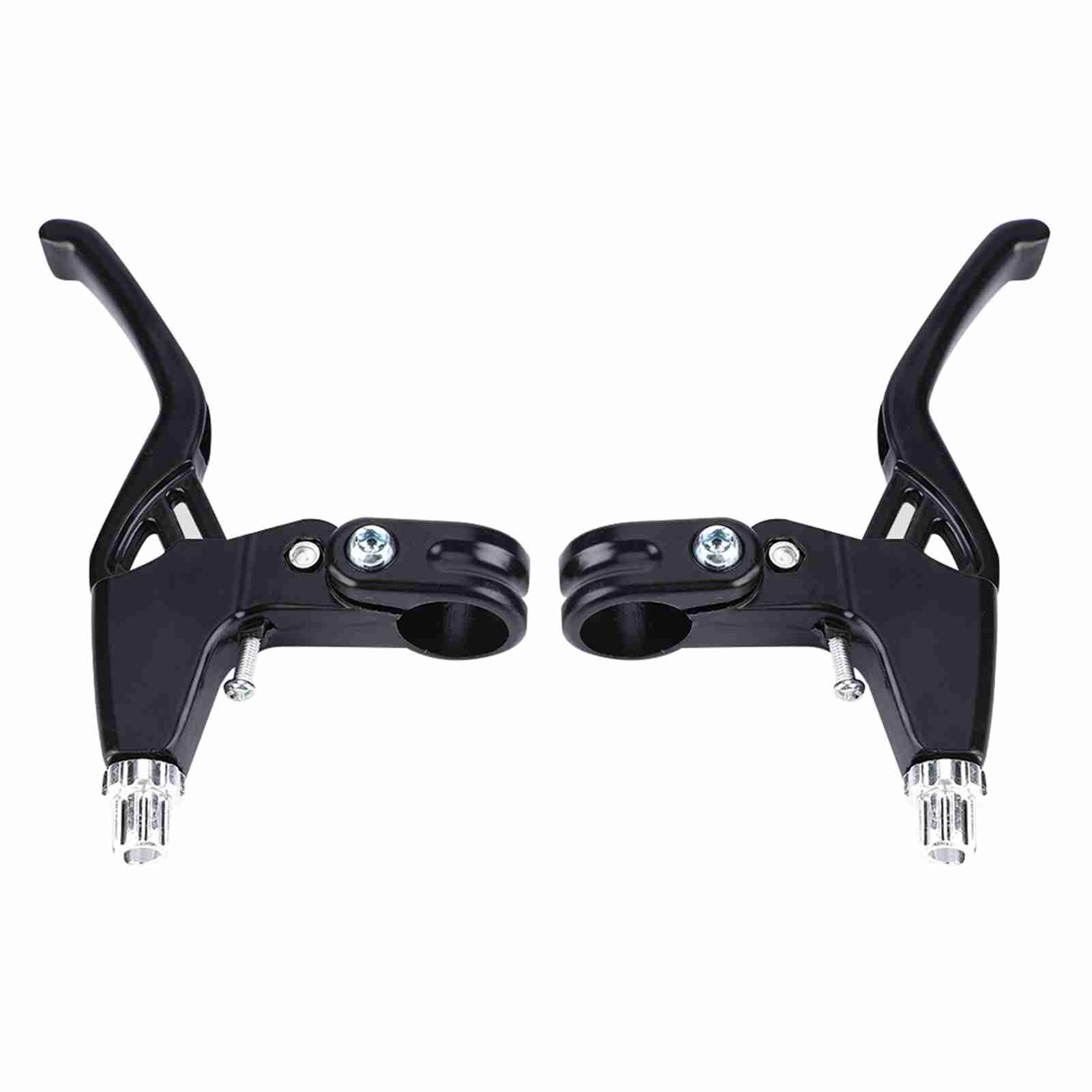 1 Paar Bremshebel Aus Aluminiumlegierung Für Mountainbikes (schwarz).
