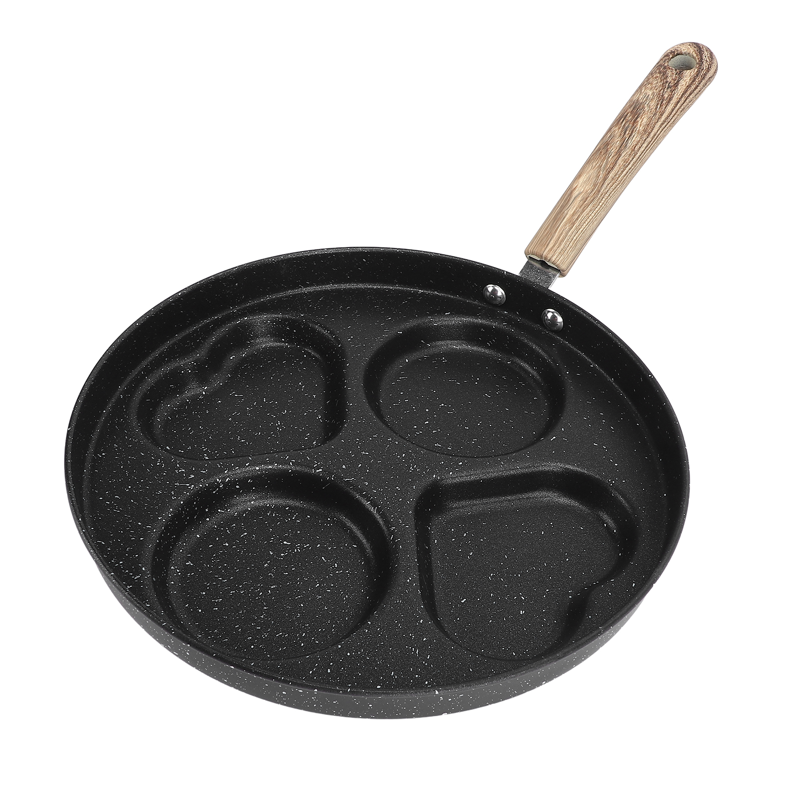 Eierpfanne Für Köche, Antihaftbeschichteter Grill Mit Unterteilung, Mehrzweckpfanne Für Frühstück, Indoor-kochen B.