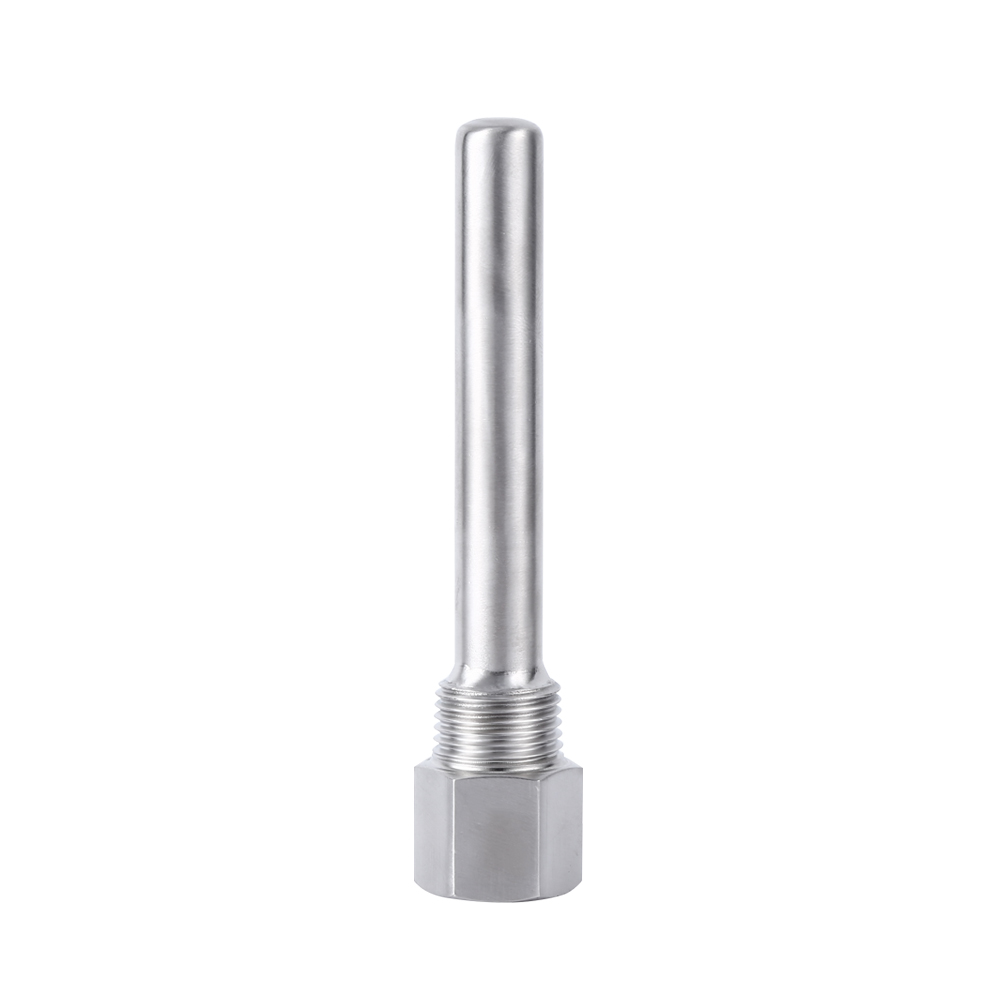 Thermometerschacht Aus Edelstahl, 1/2"-npt-gewinde Für Temperatursensoren.