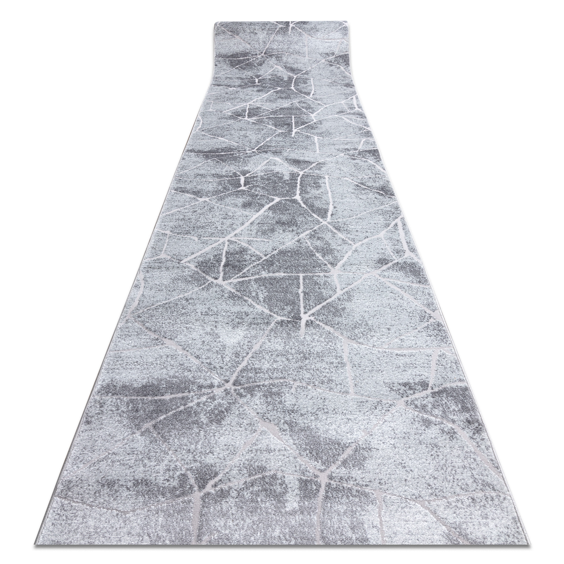 Läufer Strukturell Mefe 2783 Marmor Zwei Ebenen Aus Vlies Grau 90 Cm Grey 90x720 Cm