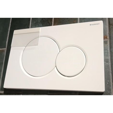 Compatibilité Geberit Sigma01 - Sigma01 Unterputzplatte-sigma01-115.770.11.5-blanc Brillant