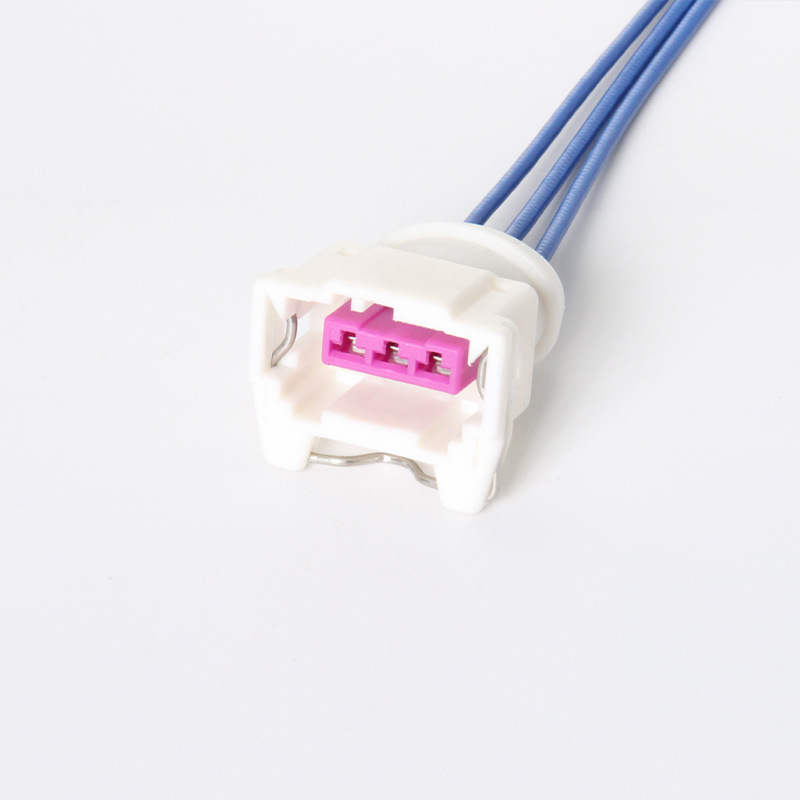 Dj7024e-3.5-21 Ist Ein Weißer Stecker Für Autohupenbuchsen (144473-8).