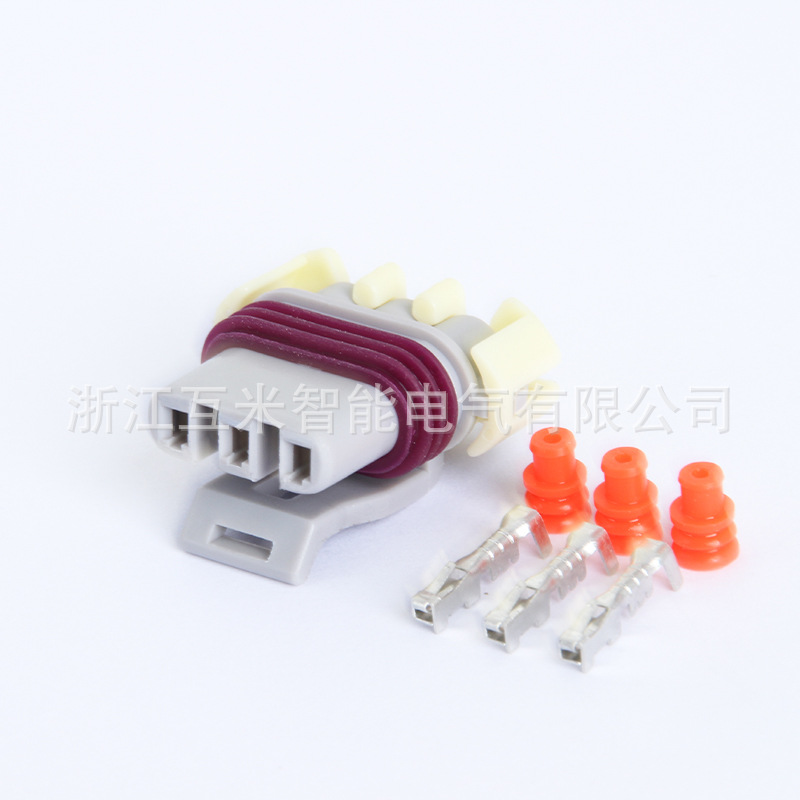Dj7038y-1.5-21/11 Passender Kabelbaumstecker 3-polig/3-loch 12059596