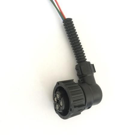 Howo A7 Kilometerzählersensorstecker, 4-poliger Kfz-stecker, Geschwindigkeitssensor, Magnetventilstecker, Kabelbaum