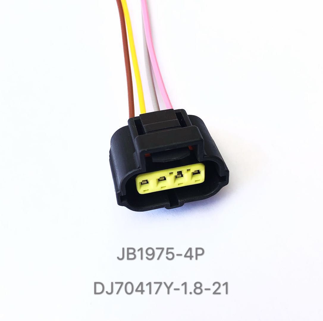 Wasserdichter 4-poliger Kfz-stecker Für Toyota-drosselklappengehäuse Mit 4-adrigem Stecker Und Klemmenblock Dj70417y-1.8-21