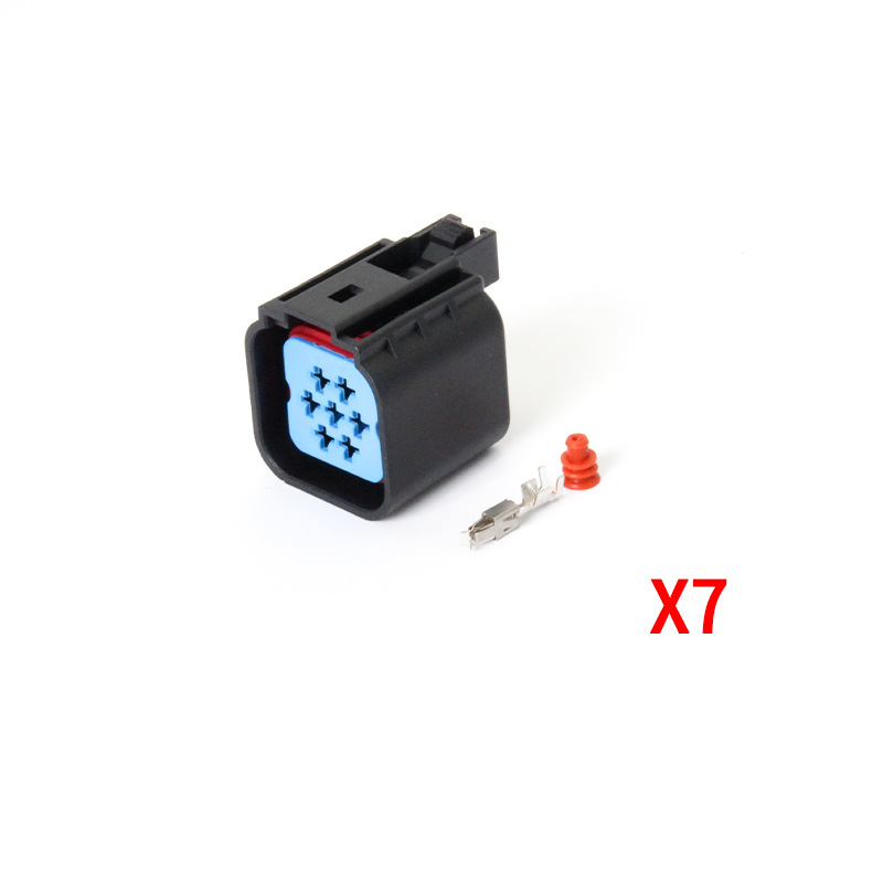 Wasserdichter Kfz-kabelbaumstecker, 7-poliger Kfz-stecker Der Serie 3,5, Dj7076y-3,5-11/21
