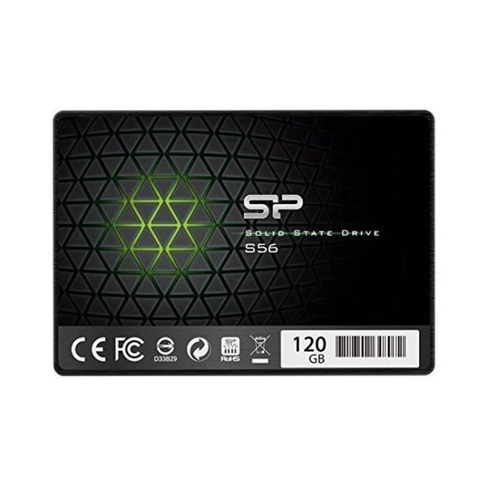 Silicon Power S56 120 Gb Ssd-formfaktor 2,5" Ssd-schnittstelle Sata Lesegeschwindigkeit 460 Mb/s Schreibgeschwindigkeit 360 Mb/s