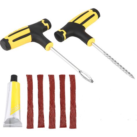Komplettes Werkzeugset Zur Reparatur Schlauchloser Reifen, Komplettes Werkzeugset Zur Reparatur Von Reifenpannen Für Pkw Und Lkw