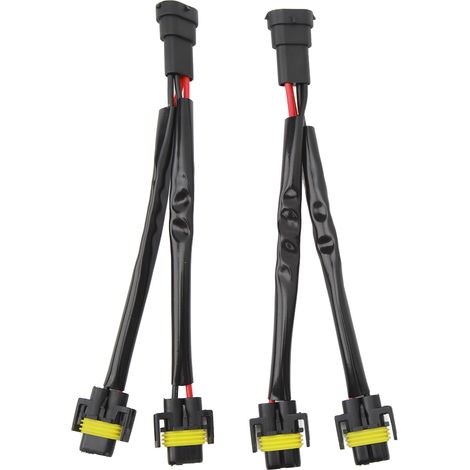 2-teiliger H11 H8 H9 Stecker Auf Buchse 2-wege-verlängerungskabelbaum Scheinwerfer-splitterkabelbaum Für Led-lkw-kabelbuchse